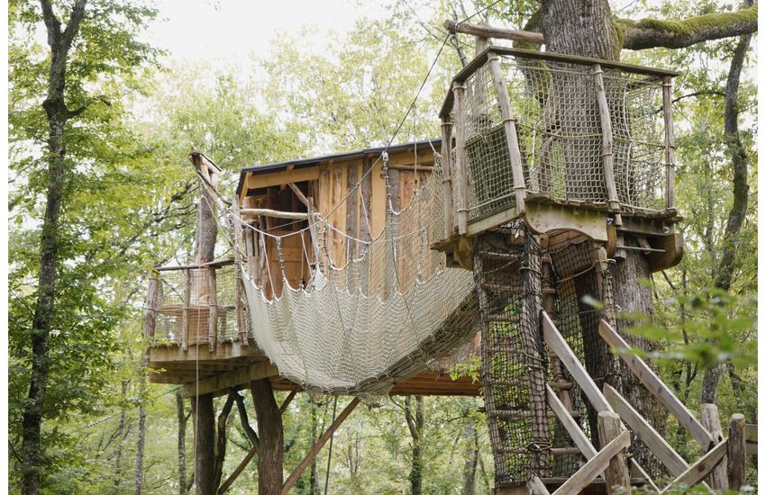 Cabanes du bois clair