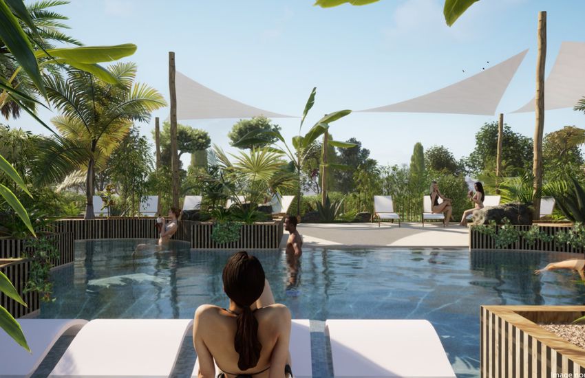 Camping Bahamas Beach