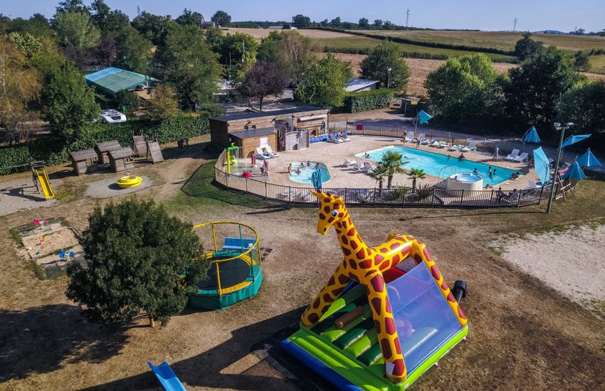 Camping Le Lac de Bonnefon